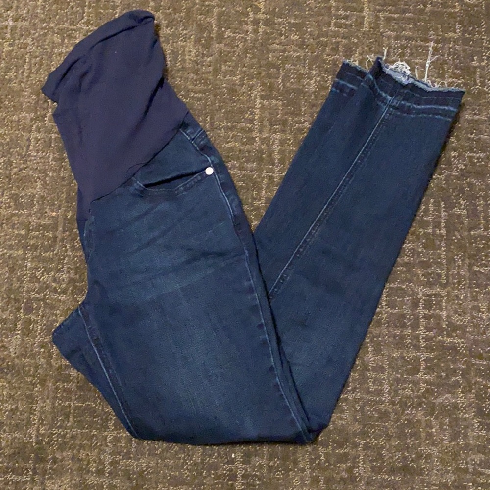 Indigo blue extra small maternity jeans